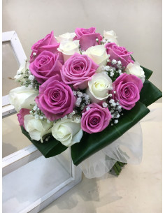 Ramo novia rosas